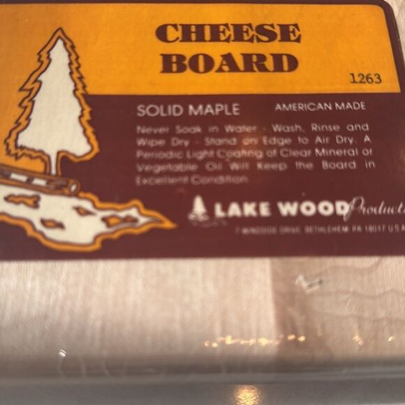 Characuterie boards for small plates great for wine pairing solid maple new. - Picture 5 of 7